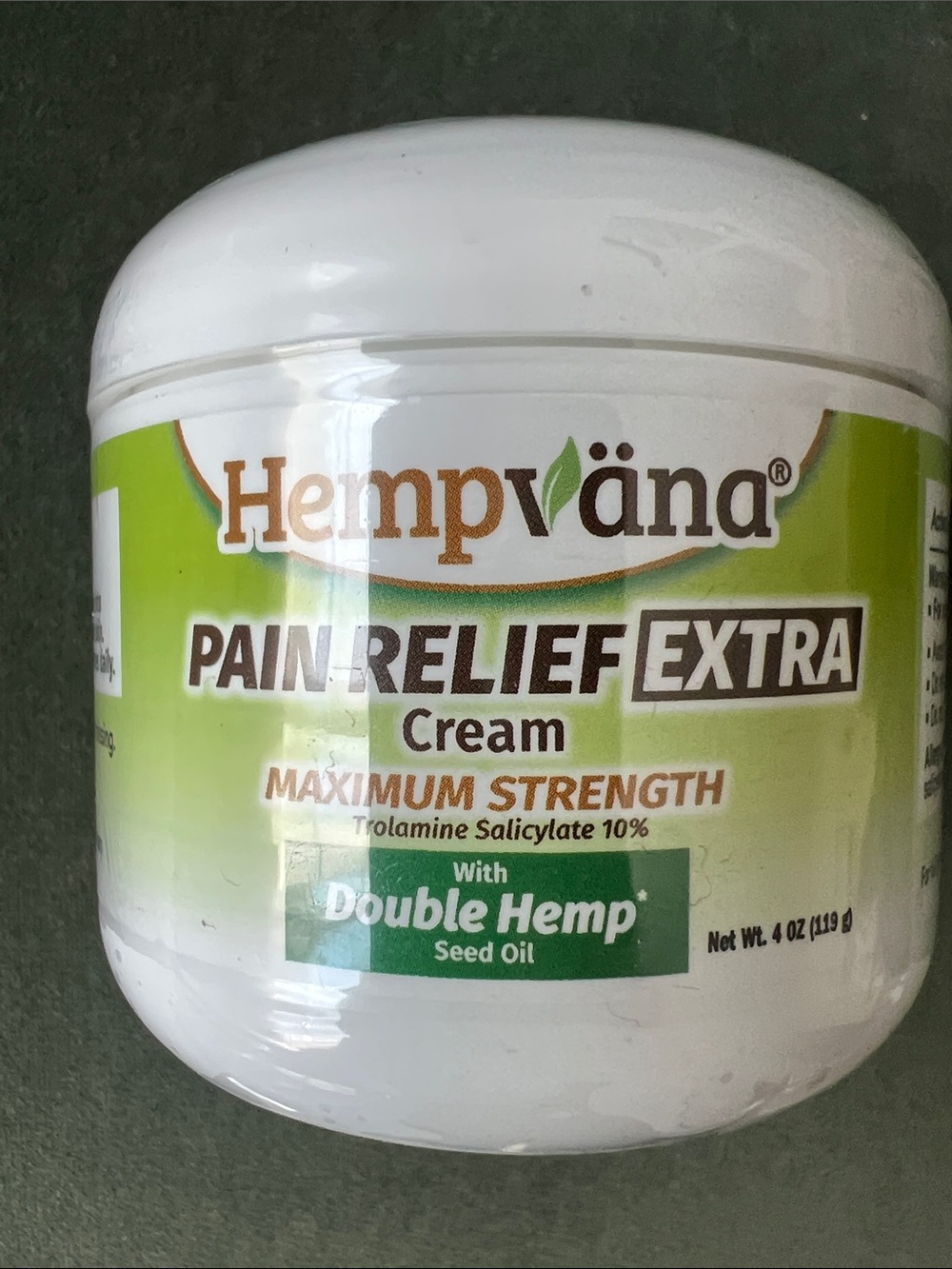NEW hempvana cream.